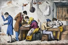 Wealthy's Study, 1832-Vincenzo Gaiatti-Stretched Canvas