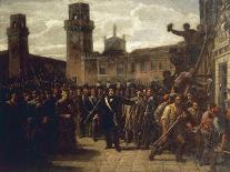 Daniele Manin Commands Austrian Garrison to Surrender Arsenal in Venice, March 22, 1848-Vincenzo Giacomelli-Giclee Print