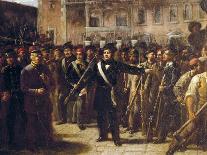 Daniele Manin Commands Austrian Garrison to Surrender Arsenal in Venice, March 22, 1848-Vincenzo Giacomelli-Giclee Print
