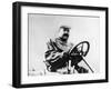 Vincenzo Lancia at the Wheel of a Car-null-Framed Photographic Print