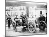 Vincenzo Lancia Taking Part in the Targa Florio Race, Sicily, April 1907-null-Mounted Photographic Print