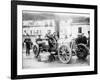 Vincenzo Lancia Taking Part in the Targa Florio Race, Sicily, April 1907-null-Framed Photographic Print