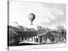 Vincenzo Lunardi's Balloon Ascending from Artillery Ground, City Road, Finsbury, London, 1784-Francis Jukes-Stretched Canvas