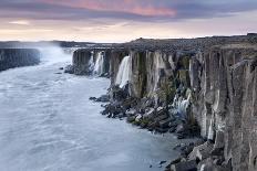 Iceland , Northeast Iceland , Selfoss Waterfall at Sunrise-Vincenzo Mazza-Photographic Print