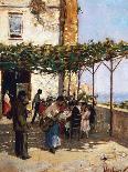 Strada Del Pendino in Naples, 1888-Vincenzo Migliaro-Giclee Print