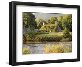 Vine-Covered Stone Cottage Near River Conwy-Richard Klune-Framed Photographic Print