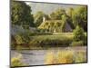 Vine-Covered Stone Cottage Near River Conwy-Richard Klune-Mounted Photographic Print