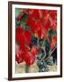 Vine in Autumn, St. Emilion, Bordeaux, France-Adam Woolfitt-Framed Photographic Print