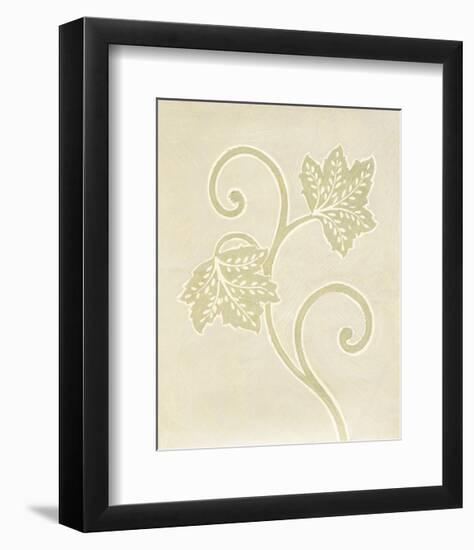 Vine Leaf Decoration-Sophie Adde-Framed Art Print