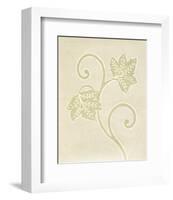 Vine Leaf Decoration-Sophie Adde-Framed Art Print
