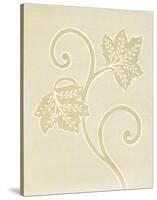 Vine Leaf Decoration-Sophie Adde-Stretched Canvas