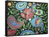 Vine Paisley-Karla Gerard-Framed Stretched Canvas