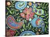 Vine Paisley-Karla Gerard-Stretched Canvas