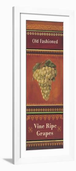 Vine Ripe Grapes-Kimberly Poloson-Framed Premium Giclee Print