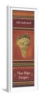 Vine Ripe Grapes-Kimberly Poloson-Framed Premium Giclee Print