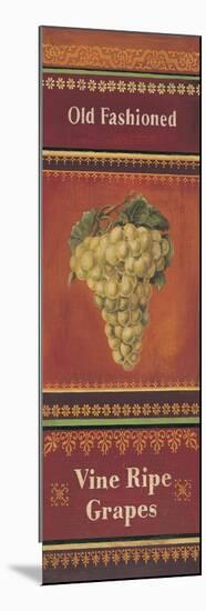 Vine Ripe Grapes-Kimberly Poloson-Mounted Premium Giclee Print