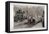 Vine Tavern, Mile End Road, Stepney, London, 1871-Edwin Edwards-Framed Stretched Canvas