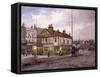 Vine Tavern, Mile End Road, Stepney, London, (C1883)-John Crowther-Framed Stretched Canvas