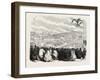 Vinedressers' Fete at Vevey, Switzerland, 1865-null-Framed Giclee Print