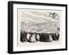 Vinedressers' Fete at Vevey, Switzerland, 1865-null-Framed Giclee Print