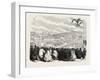 Vinedressers' Fete at Vevey, Switzerland, 1865-null-Framed Giclee Print