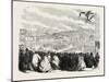 Vinedressers' Fete at Vevey, Switzerland, 1865-null-Mounted Giclee Print