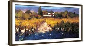 Vineyard Afternoon-Philip Craig-Framed Giclee Print