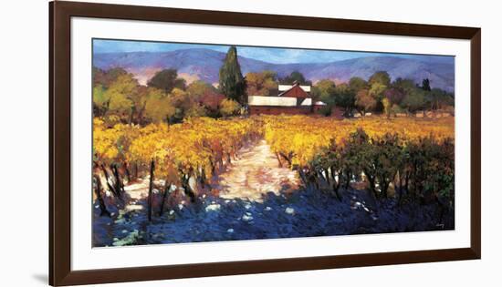 Vineyard Afternoon-Philip Craig-Framed Giclee Print