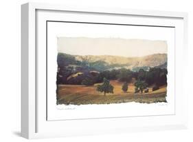 Vineyard and Oak II-Amy Melious-Framed Art Print
