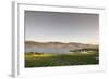 Vineyard and Okanagan Lake at Quails' Gate Winery, Kelowna, Bc, Canada-Michael DeFreitas-Framed Photographic Print