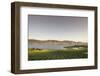 Vineyard and Okanagan Lake at Quails' Gate Winery, Kelowna, Bc, Canada-Michael DeFreitas-Framed Photographic Print