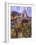 Vineyard at San Miguel-Clif Hadfield-Framed Art Print