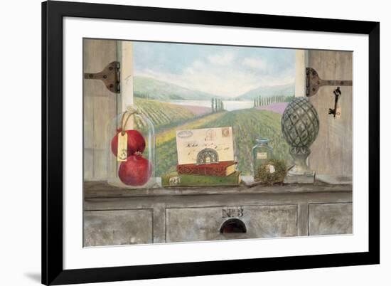 Vineyard Chateau View-Arnie Fisk-Framed Premium Giclee Print