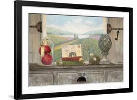 Vineyard Chateau View-Arnie Fisk-Framed Premium Giclee Print