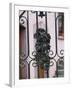 Vineyard Gate Detail, Eguisheim, Haut Rhin, Alsace, France-Walter Bibikow-Framed Photographic Print