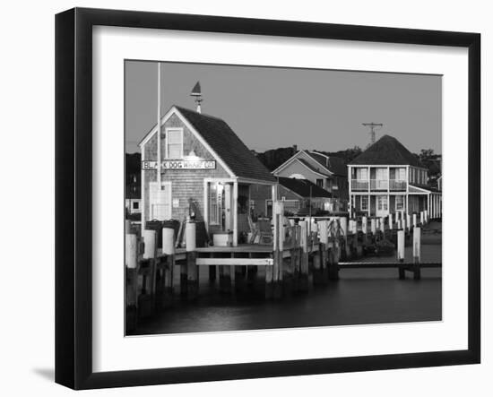 Vineyard Haven Harbour, Martha's Vineyard, Massachusetts, USA-Walter Bibikow-Framed Photographic Print