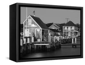 Vineyard Haven Harbour, Martha's Vineyard, Massachusetts, USA-Walter Bibikow-Framed Stretched Canvas