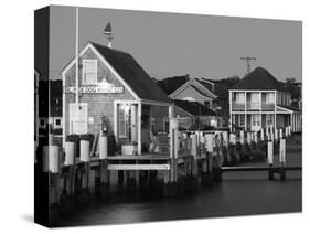 Vineyard Haven Harbour, Martha's Vineyard, Massachusetts, USA-Walter Bibikow-Stretched Canvas