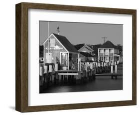 Vineyard Haven Harbour, Martha's Vineyard, Massachusetts, USA-Walter Bibikow-Framed Photographic Print