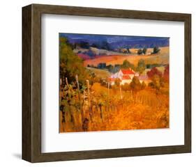 Vineyard Hill-Philip Craig-Framed Art Print