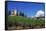 Vineyard, Hunawihr, Upper Alsace, France-Guy Thouvenin-Framed Stretched Canvas