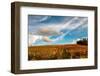 Vineyard in autumn, Italy-George and Marilu Theodore-Framed Photographic Print