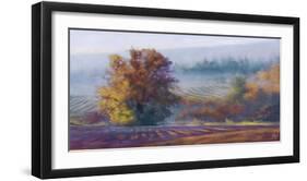 Vineyard Mist-Amanda Houston-Framed Giclee Print