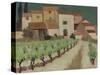 Vineyard, Provence-Eric Hains-Stretched Canvas