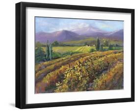 Vineyard Tapestry I-Nanette Oleson-Framed Art Print