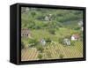 Vineyard View from Calvary Hill, Southern Transdanubia, Hungary-Walter Bibikow-Framed Stretched Canvas