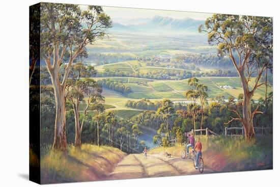 Vineyard Vista-John Bradley-Stretched Canvas