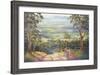 Vineyard Vista-John Bradley-Framed Giclee Print