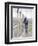 Vineyard Worker, Bodega Nqn Winery, Vinedos De La Patagonia, Neuquen, Patagonia, Argentina-Per Karlsson-Framed Premium Photographic Print