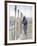 Vineyard Worker, Bodega Nqn Winery, Vinedos De La Patagonia, Neuquen, Patagonia, Argentina-Per Karlsson-Framed Photographic Print